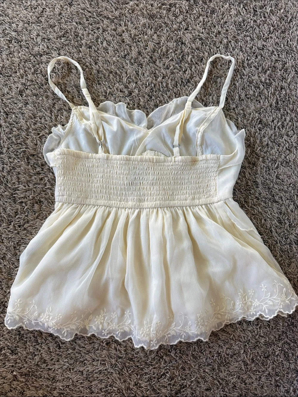 Hollister Embroidered Baby Doll tank - Picture 2 of 3